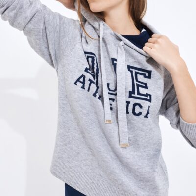 Aje Logo Knit Hoodie - Image 1