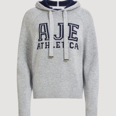 Aje Logo Knit Hoodie - Image 2