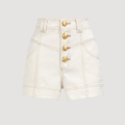 Aje Liliana Denim Short - Image 2
