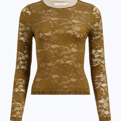 Aje Lace Long Sleeve Top - Image 2