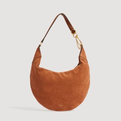 Aje Kimber Large Suede Hobo - Image 1