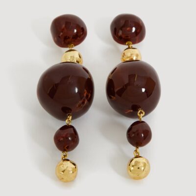 Aje Kasia Resin Drop Stud - Image 1