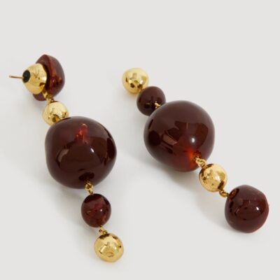 Aje Kasia Resin Drop Stud - Image 2
