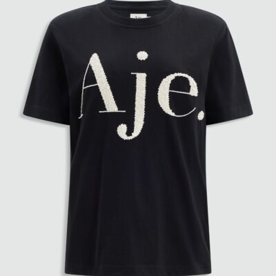 Aje Polana Embellished Logo Tee - Image 2