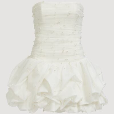 Aje Juniper Bubble Mini Dress - Image 2
