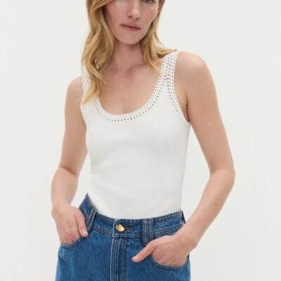 Aje Jules Knit Tank - Image 1