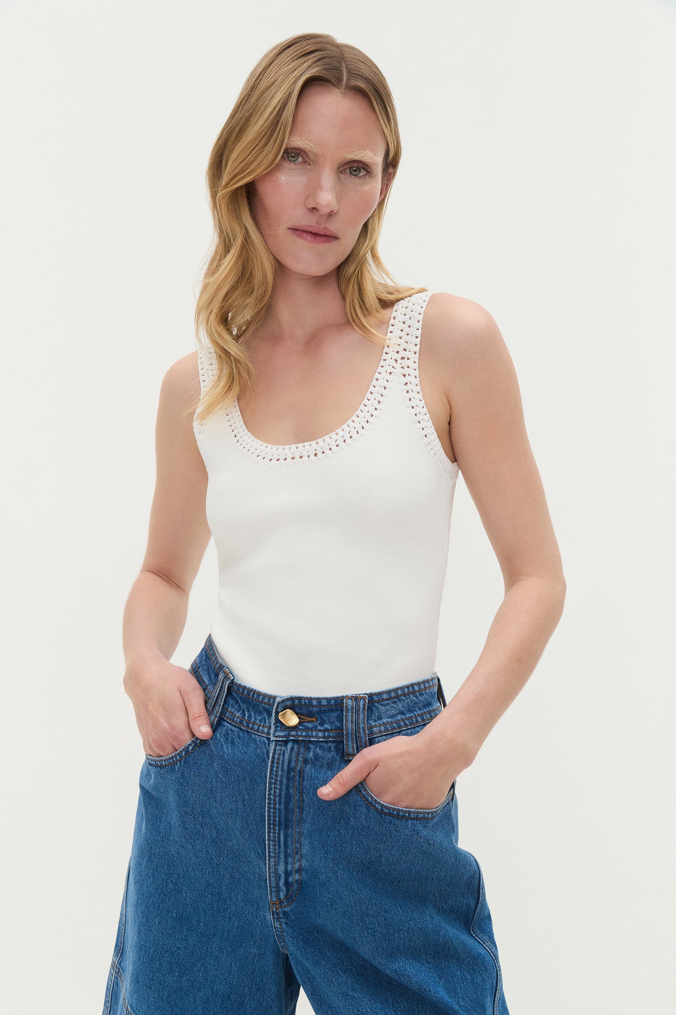 Aje Jules Knit Tank - Image 1