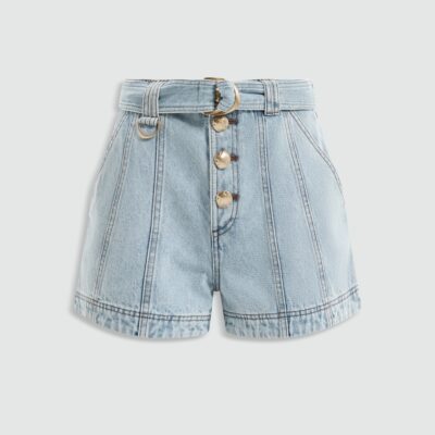 Aje Joy Denim Short - Image 2
