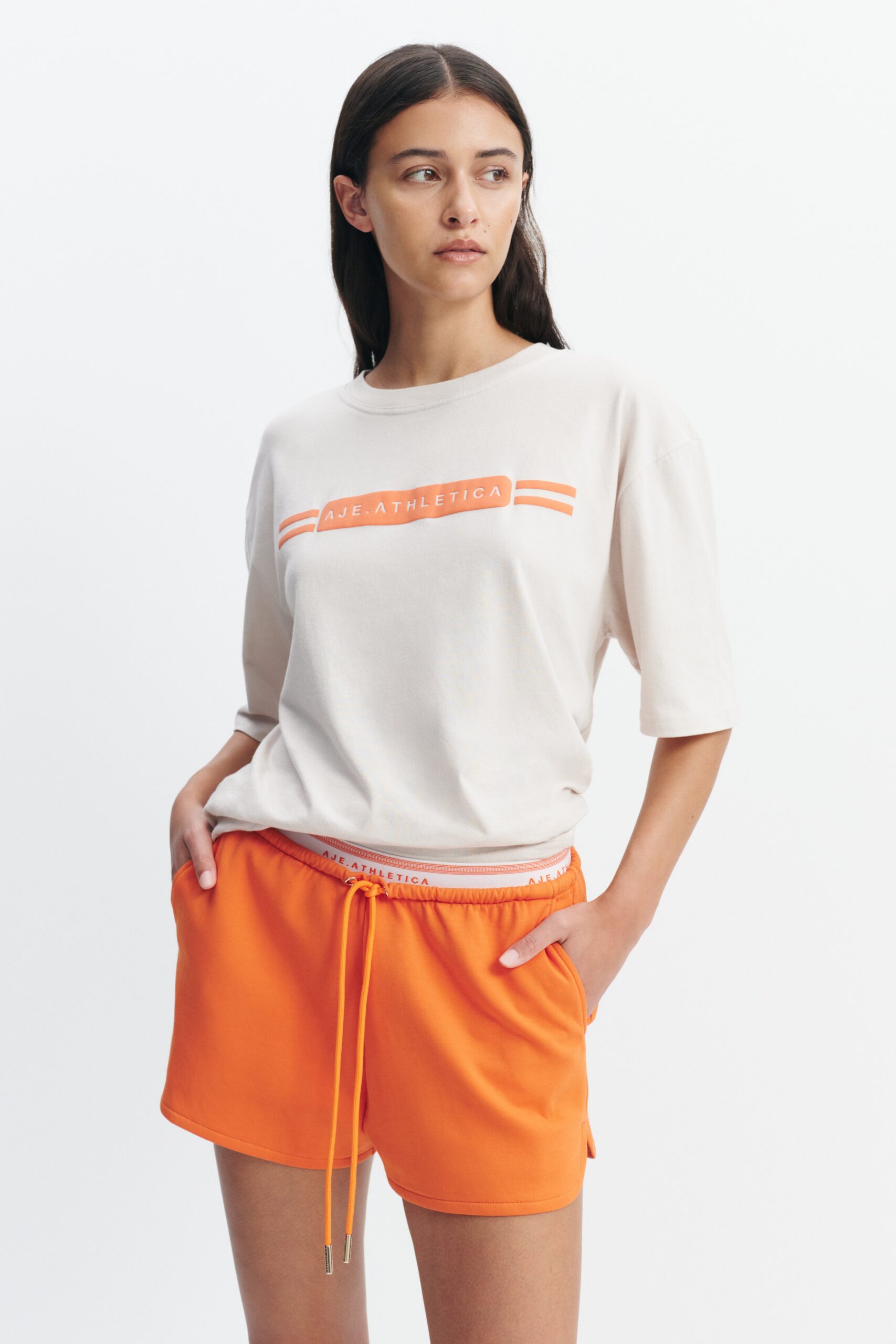 Aje Stripe Logo Tee 102 - Image 1