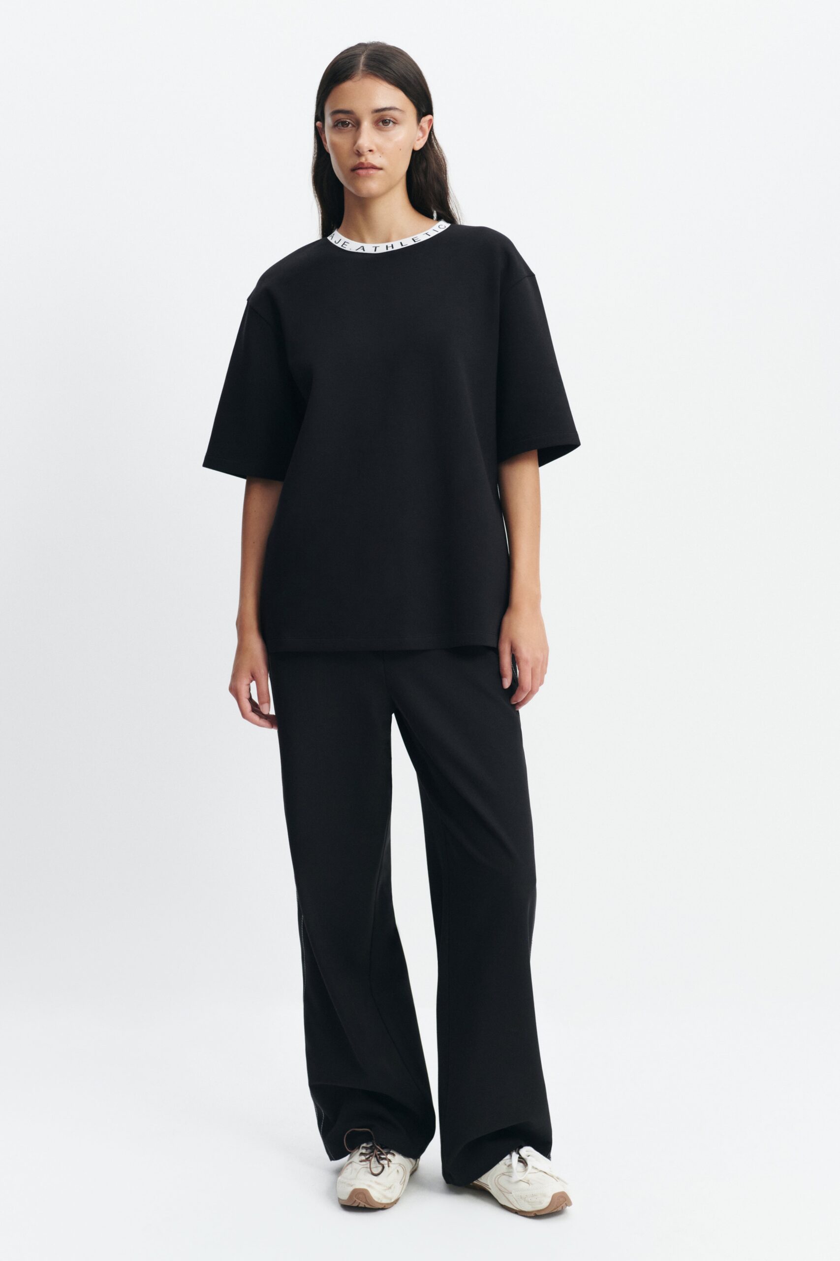Aje Oversized Logo Scuba Tee - Image 1
