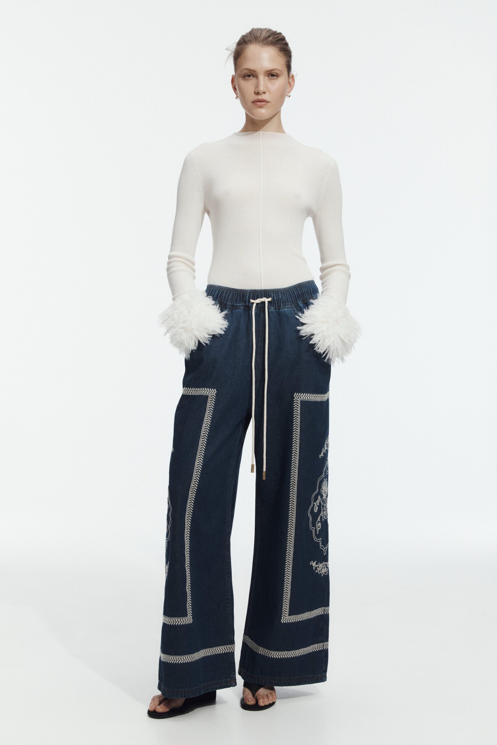 Aje Lotus Denim Jean - Image 1