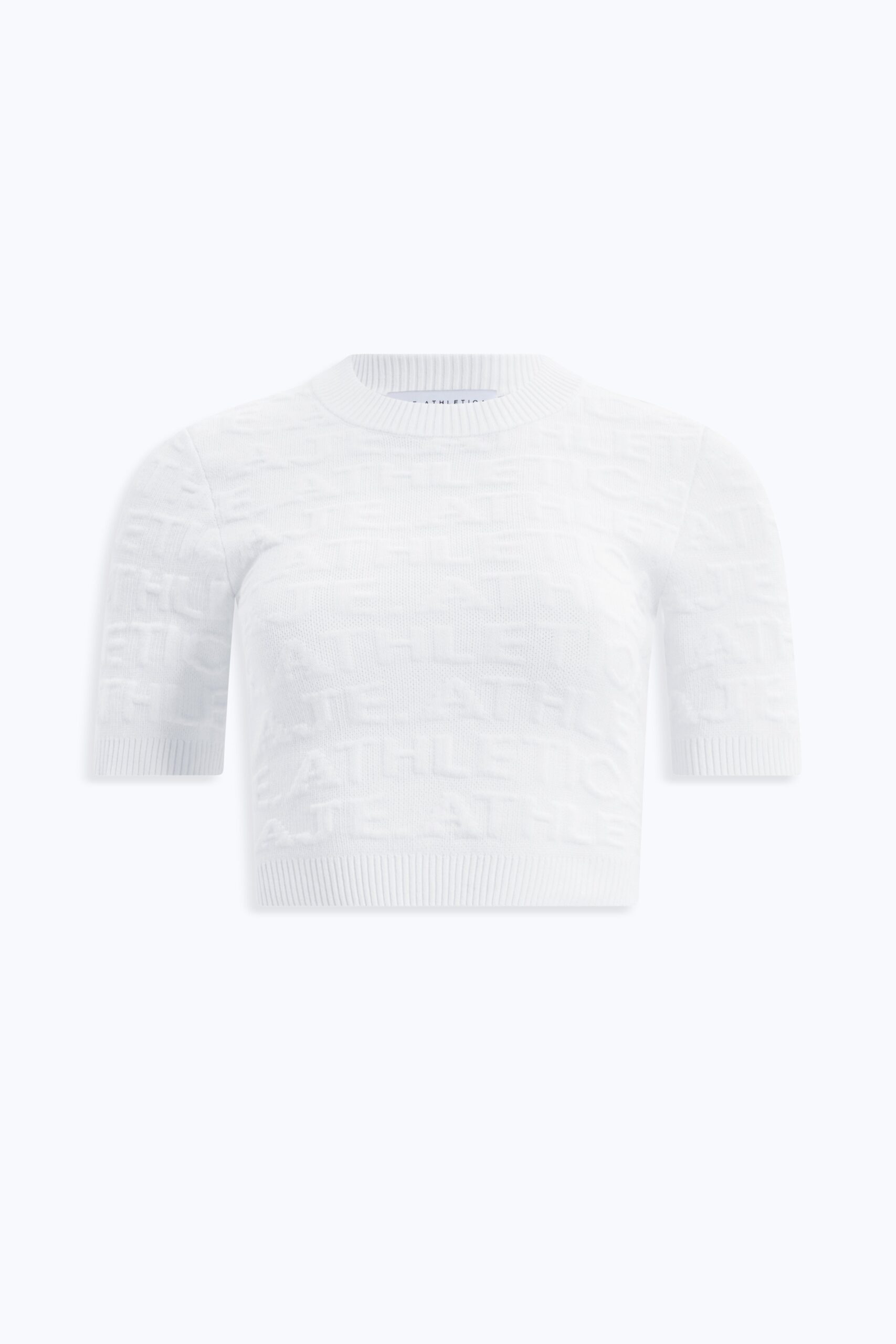 MNAJE300826190239018_2 Aje Jacquard Logo Baby Knit Tee - Image 2