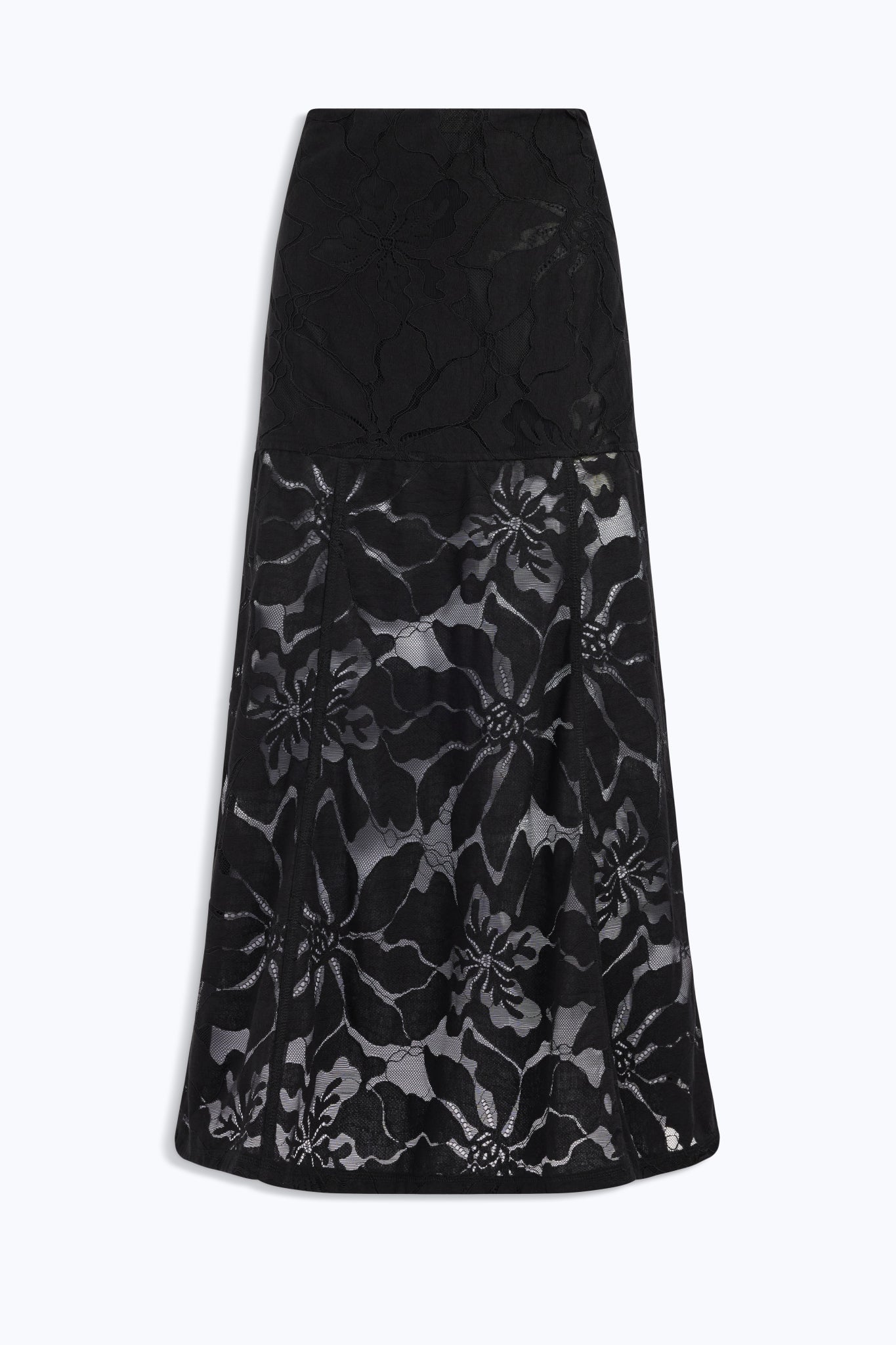 MNAJE300826190239019_2 Aje Izzy Lace Midi Skirt - Image 2