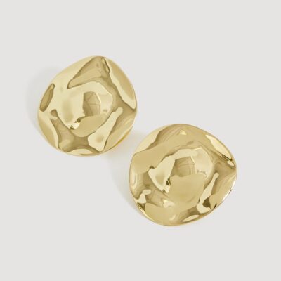Aje Isabeau Small Disc Stud - Image 1