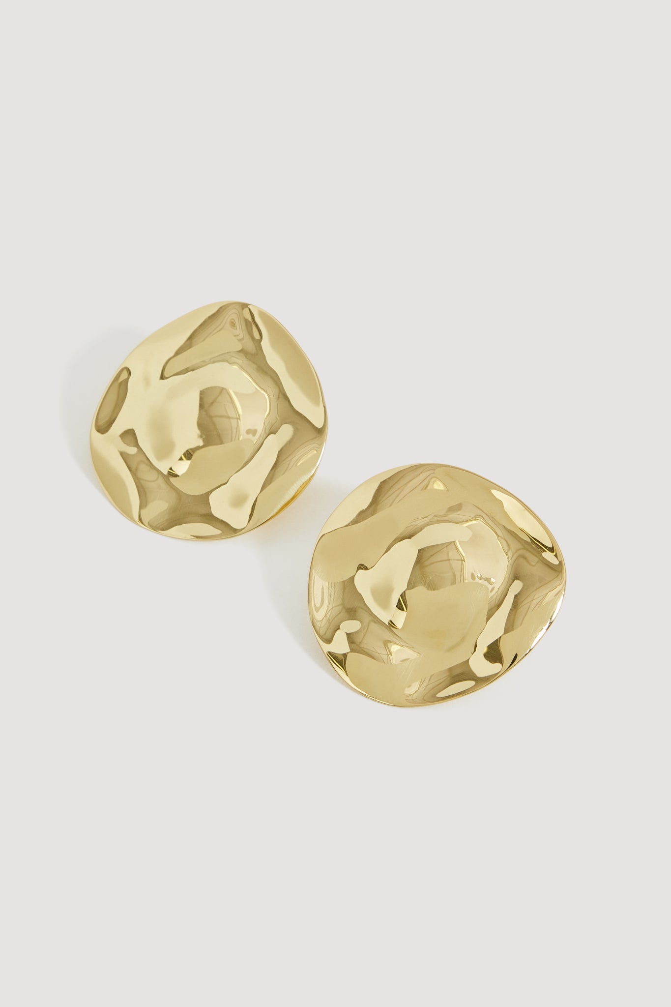 Aje Isabeau Small Disc Stud - Image 1
