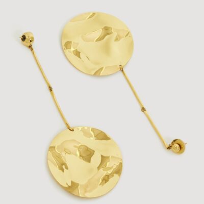 Aje Isabeau Disc Drop Earring - Image 2