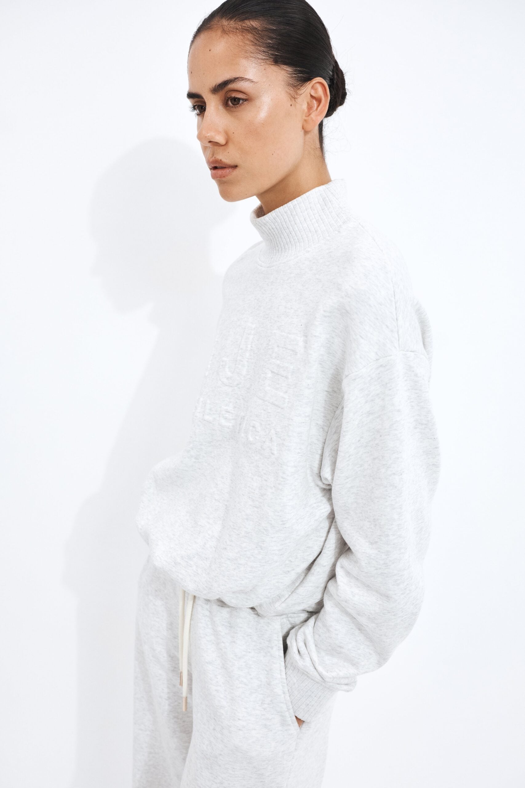 MNAJE300826190239036_3 Aje High Neck Logo Crop Jumper - Image 3