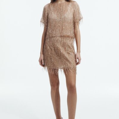 Aje Glisten Embellished Top - Image 1