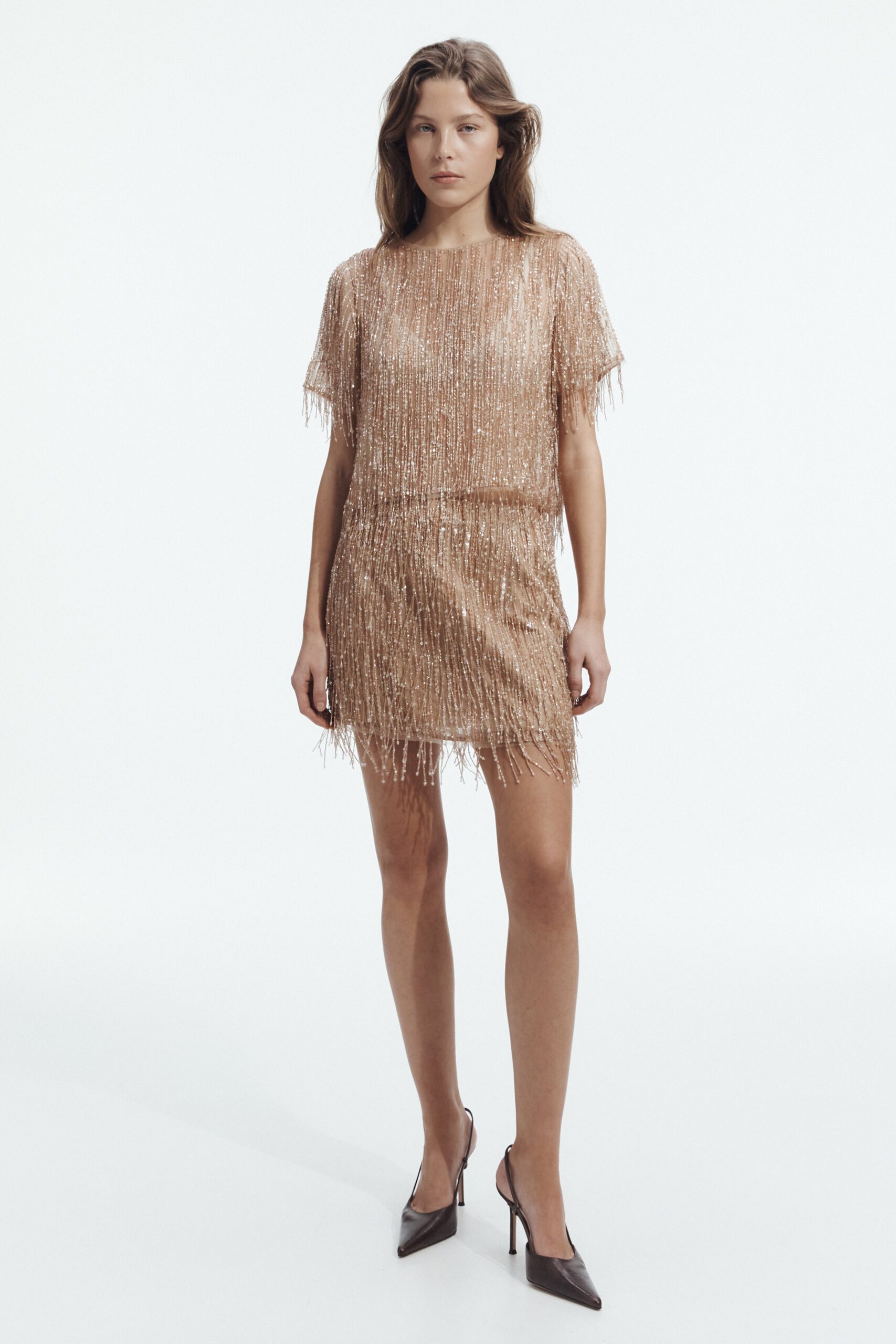 Aje Glisten Embellished Top - Image 1