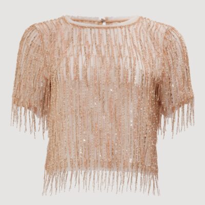 Aje Glisten Embellished Top - Image 2