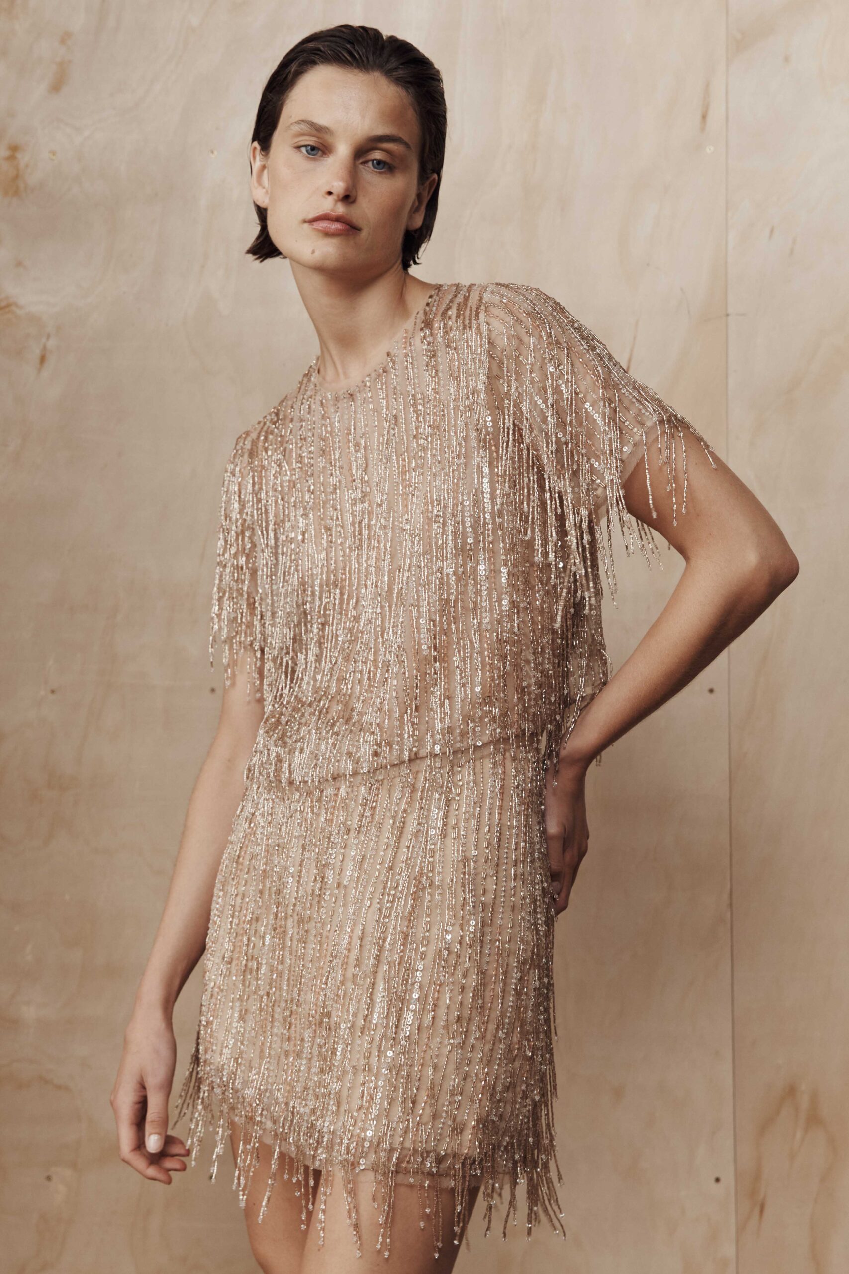 Aje Glisten Embellished Top - Image 3