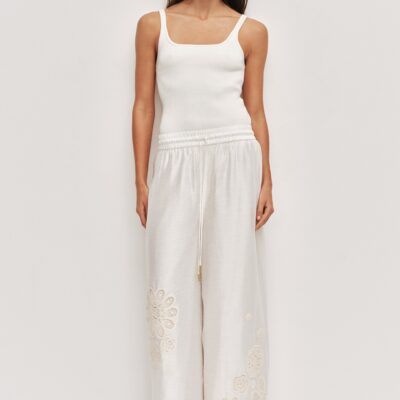 Aje Gia Embroidered Pant - Image 1