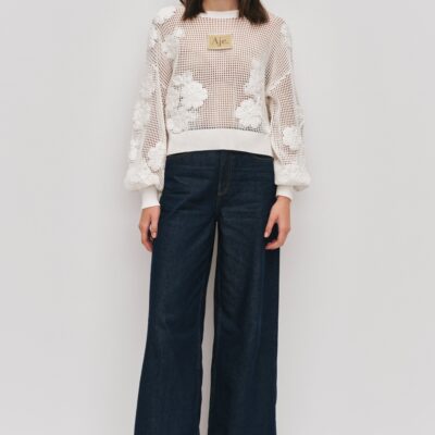 Aje Gardenia Knit Jumper - Image 1