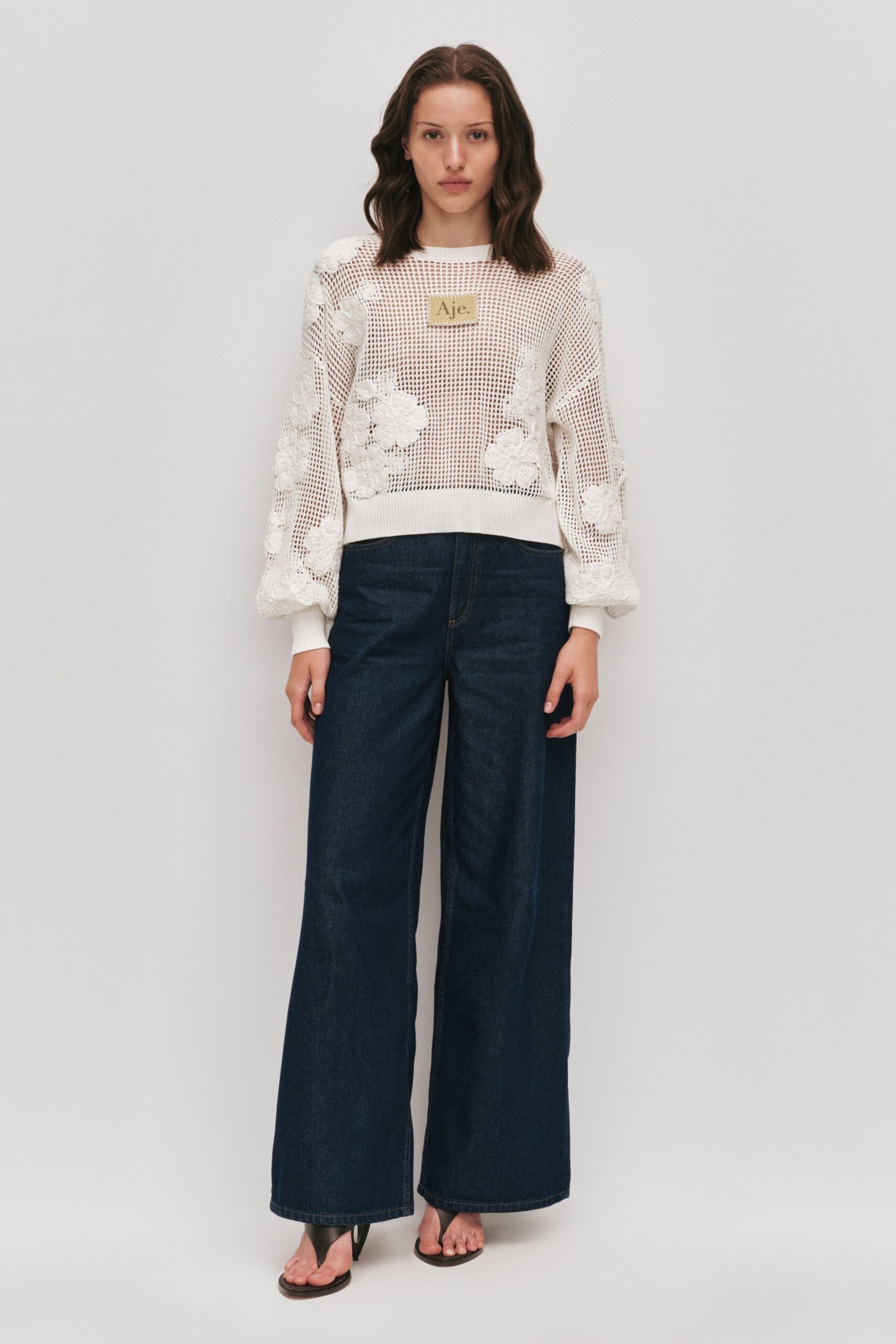 Aje Gardenia Knit Jumper - Image 1