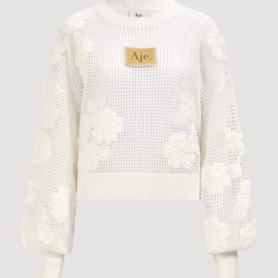 Aje Gardenia Knit Jumper - Image 2
