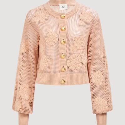 Aje Gardenia Knit Cardigan - Image 2