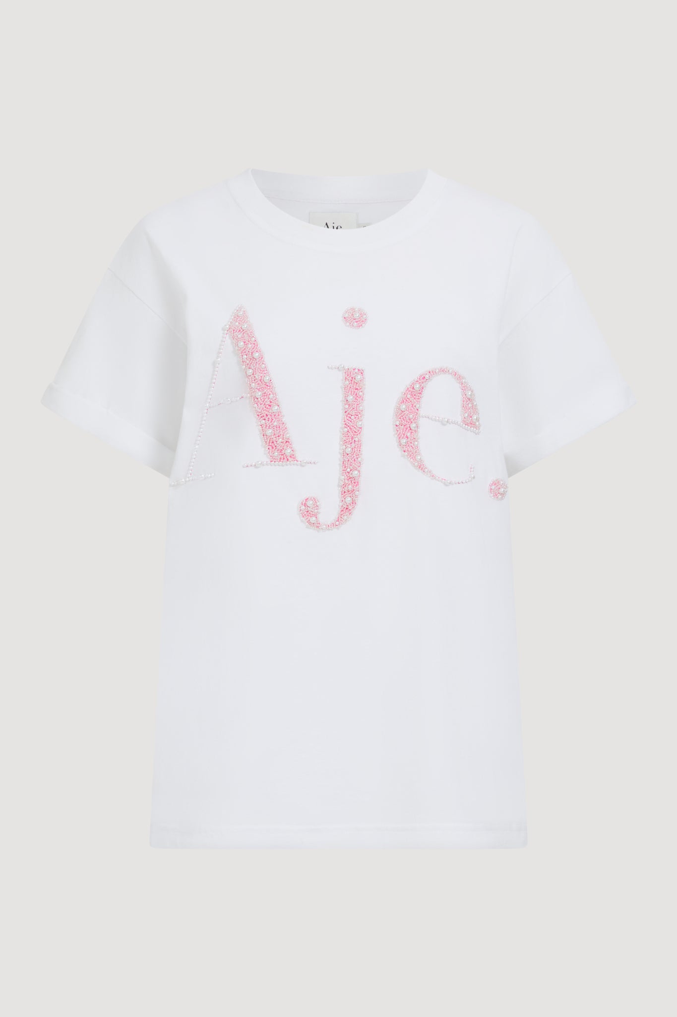 MNAJE300826190239056_2 Aje Franki Logo Tee - Image 2
