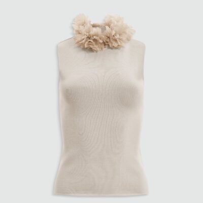 Aje Fleura Knit Top - Image 2