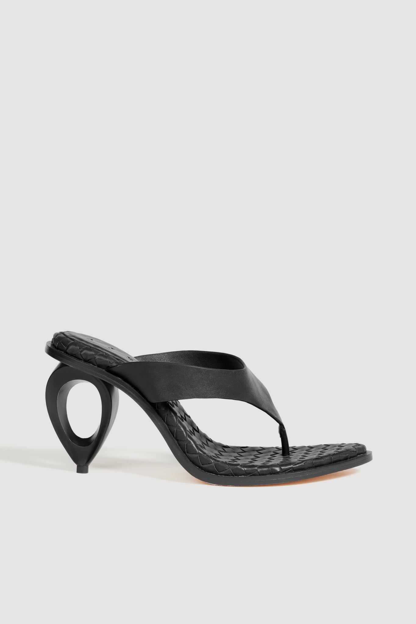 Aje Eternal Sculptural Heel Sandal - Image 1