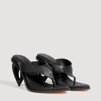 Aje Eternal Sculptural Heel Sandal - Image 2