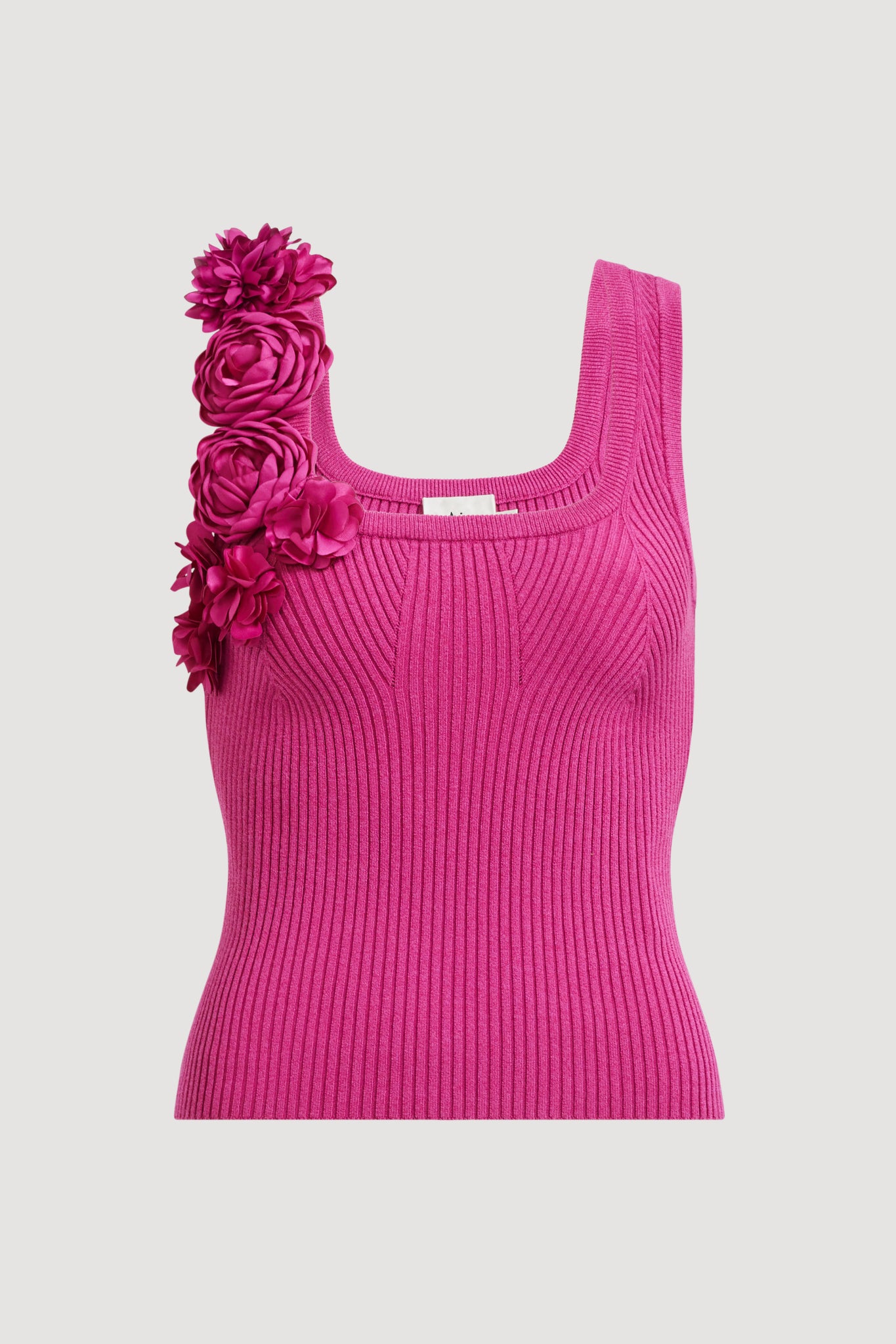 Aje Emmy Flower Knit Tank - Image 2