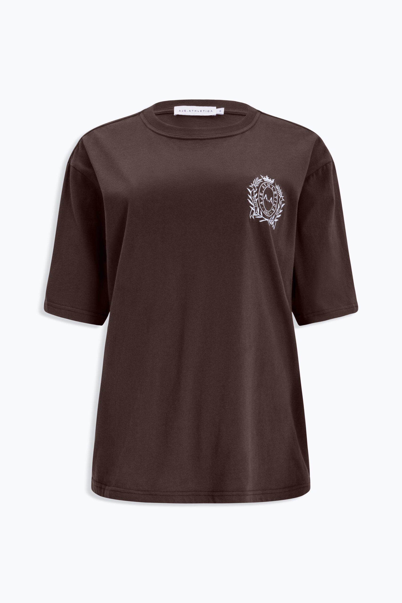 MNAJE300826190239072_2 Aje Embroidered Logo Tee 102 - Image 2