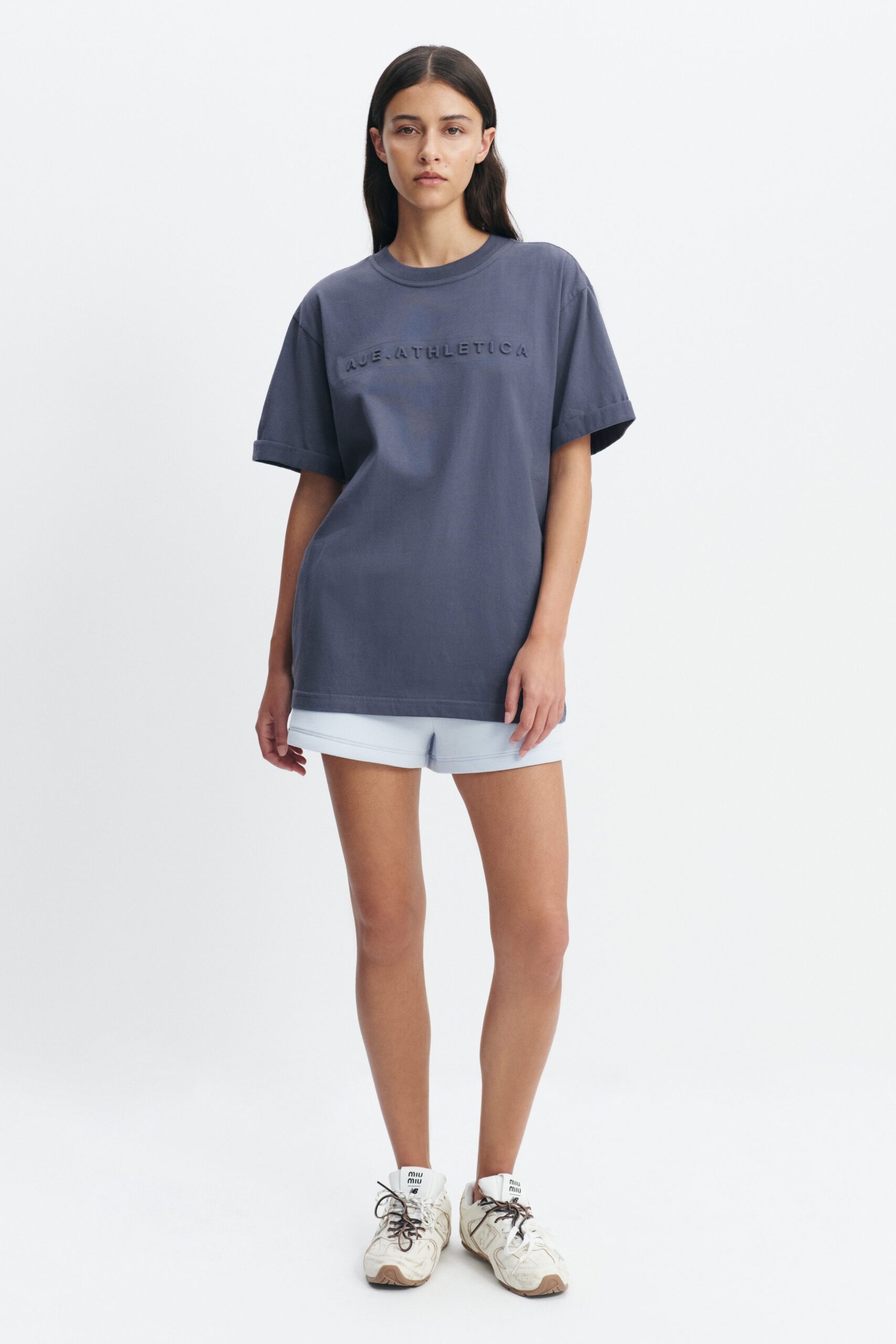 MNAJE300826190239074_3 Aje Embossed Boyfriend Tee 102 - Image 3