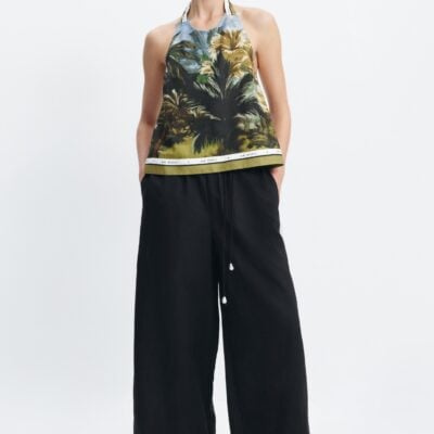 Aje Ella Wide Leg Pant - Image 1