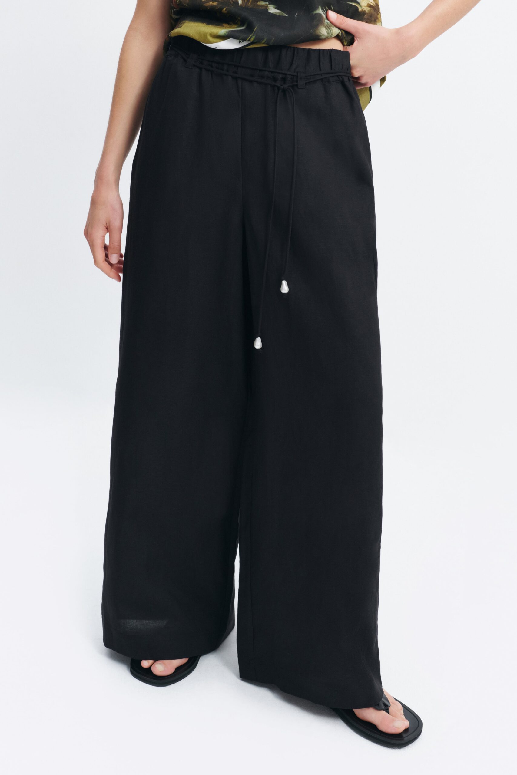 Aje Ella Wide Leg Pant - Image 3