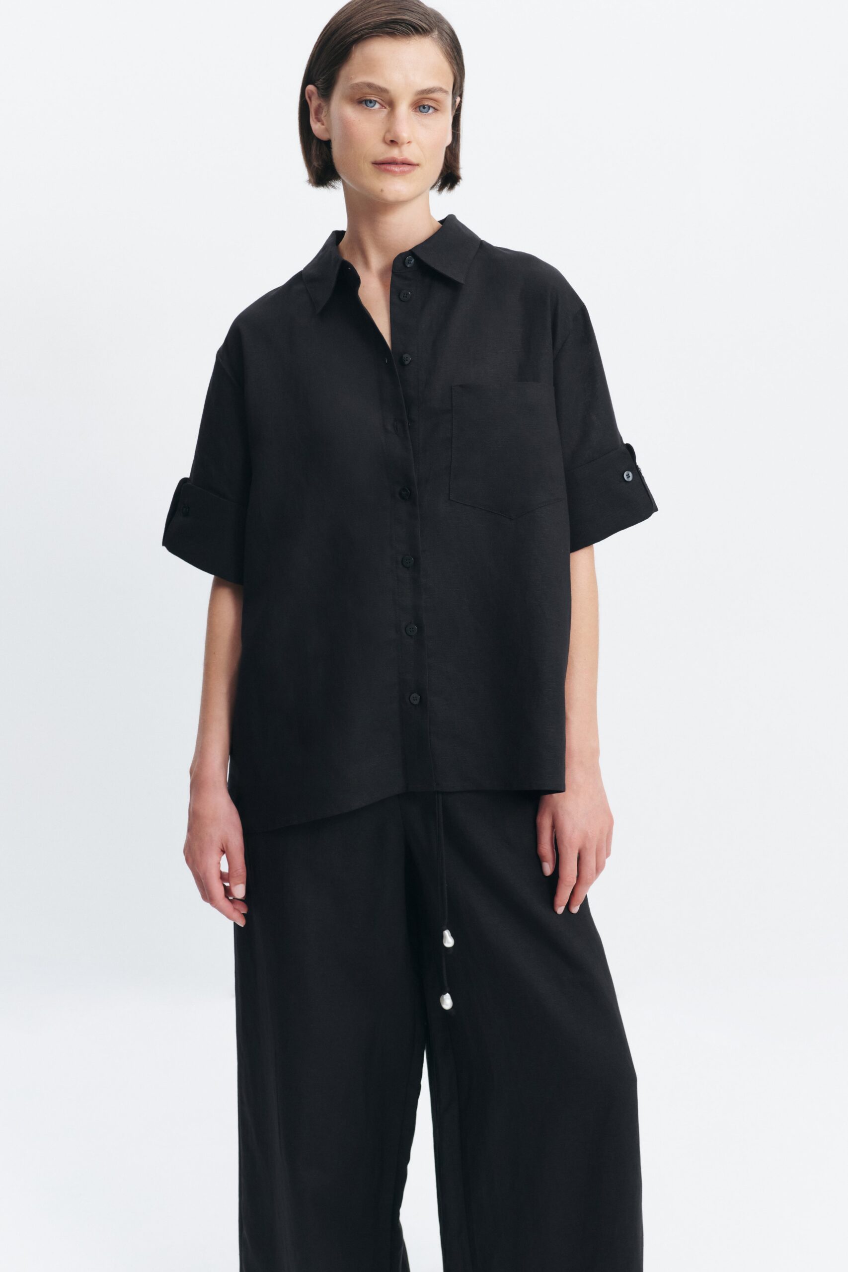 Aje Ella Oversized Shirt - Image 1