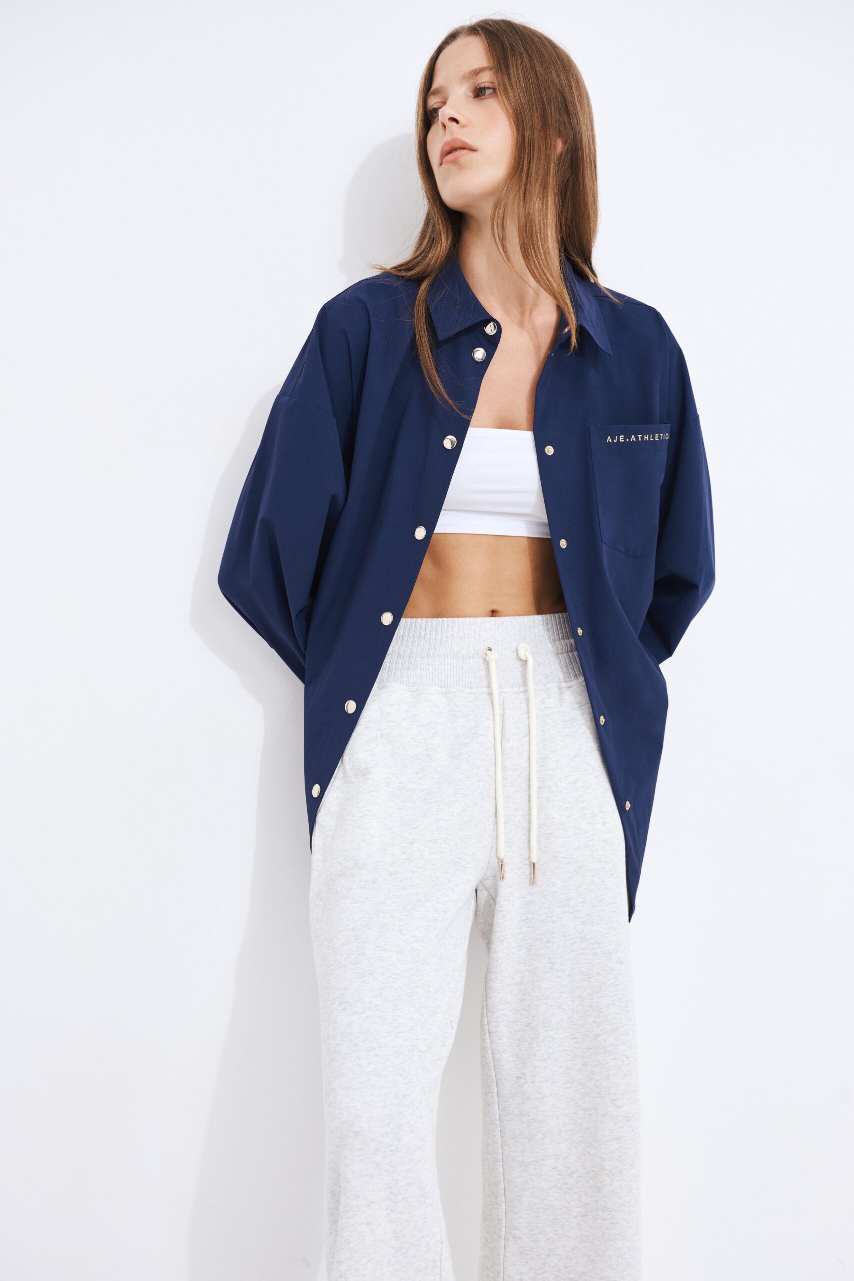 Aje Elasticated Spray Shirt - Image 1