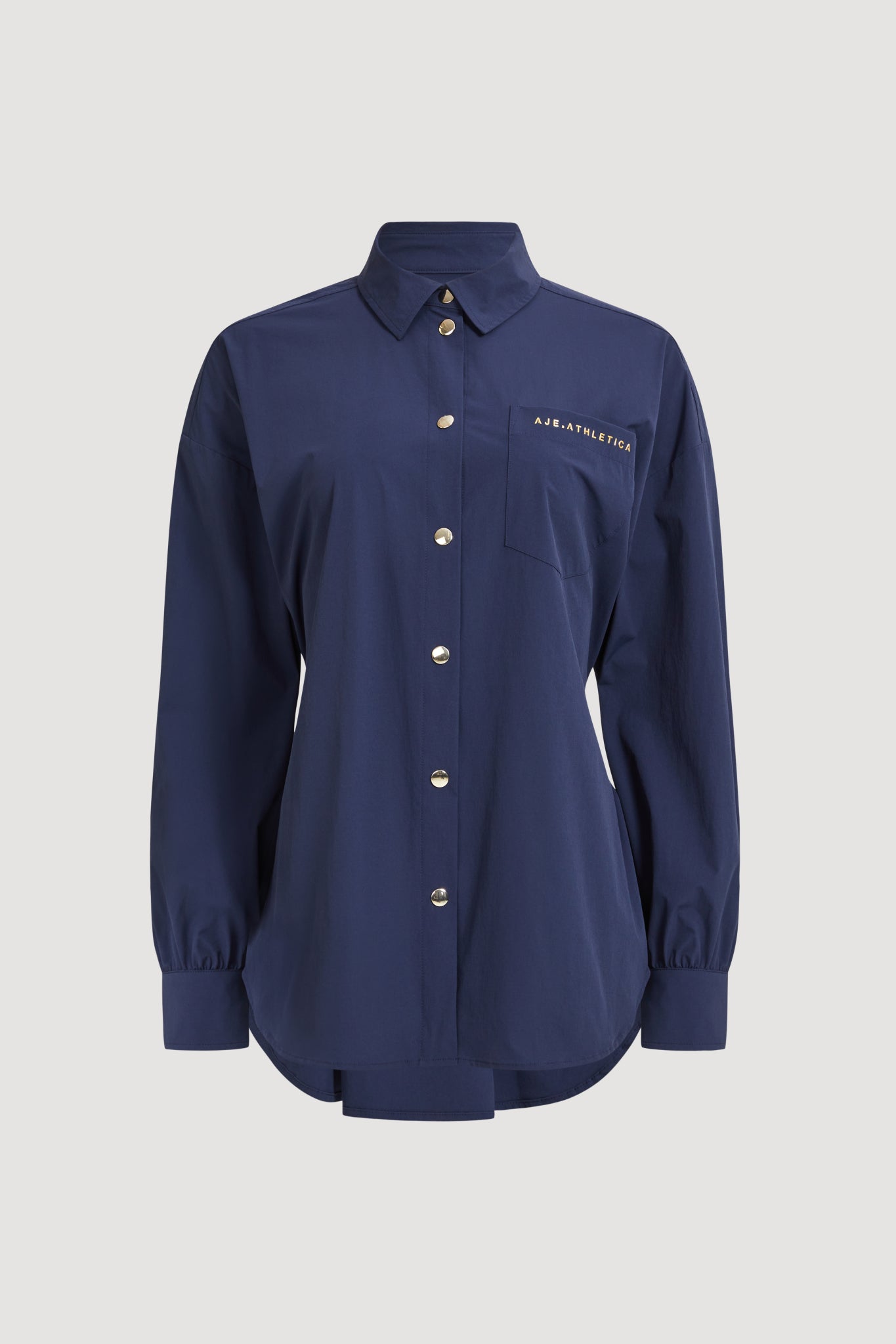 MNAJE300826190239086_2 Aje Elasticated Spray Shirt - Image 2