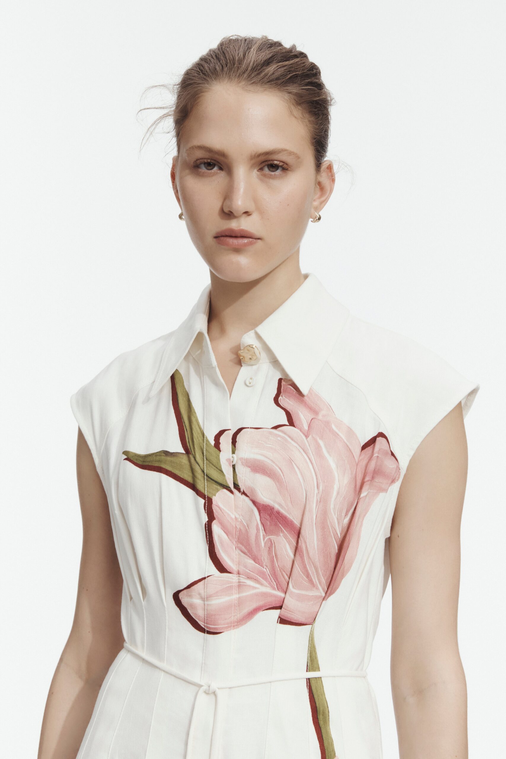 MNAJE300826190239095_3 Aje Droplet Midi Dress - Image 3
