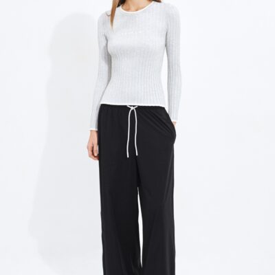 Aje Double Waist Band Logo Pant 513 - Image 1