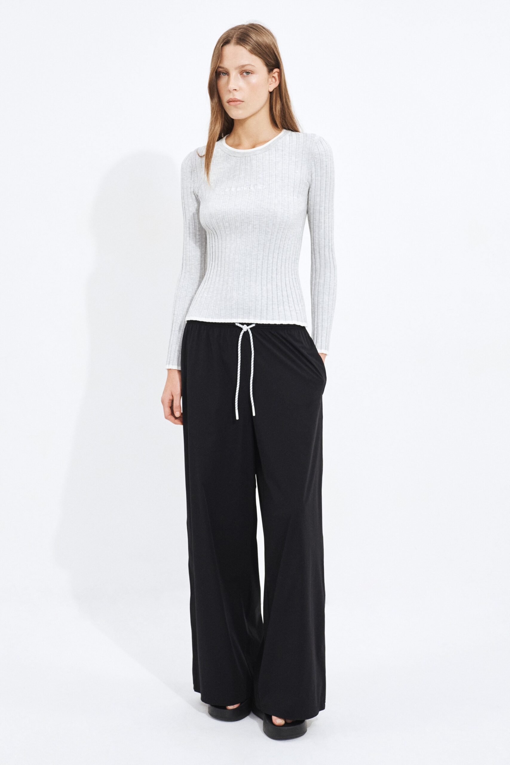 Aje Double Waist Band Logo Pant 513 - Image 1