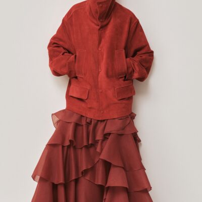 Aje Darcy Suede Jacket - Image 1