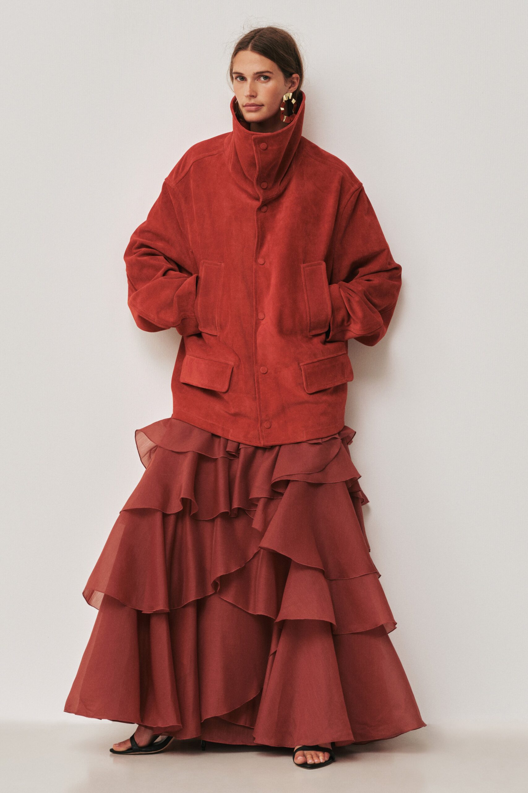 Aje Darcy Suede Jacket - Image 1