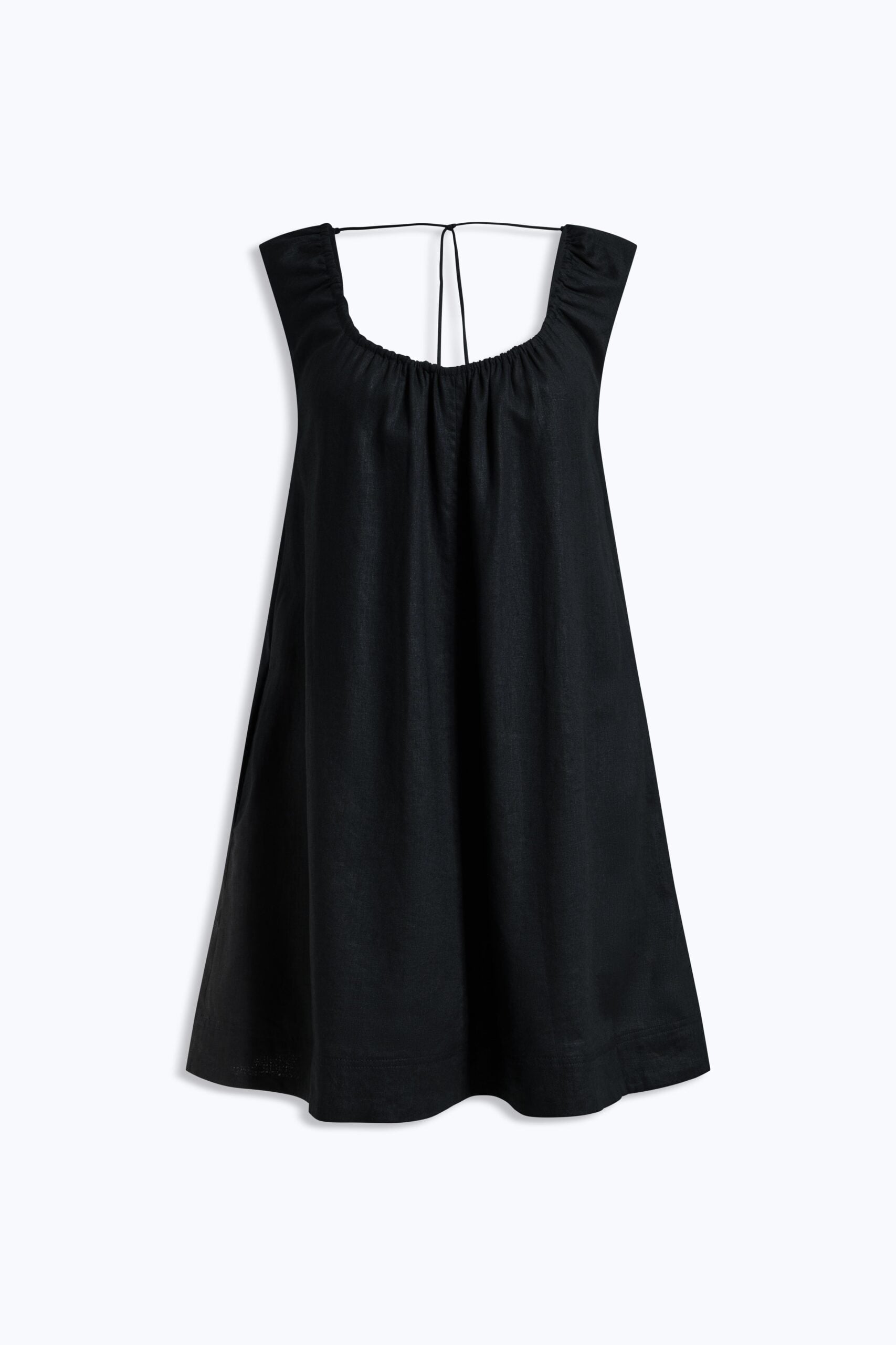 MNAJE300826190239114_2 Aje Corine Linen Mini Dress - Image 2