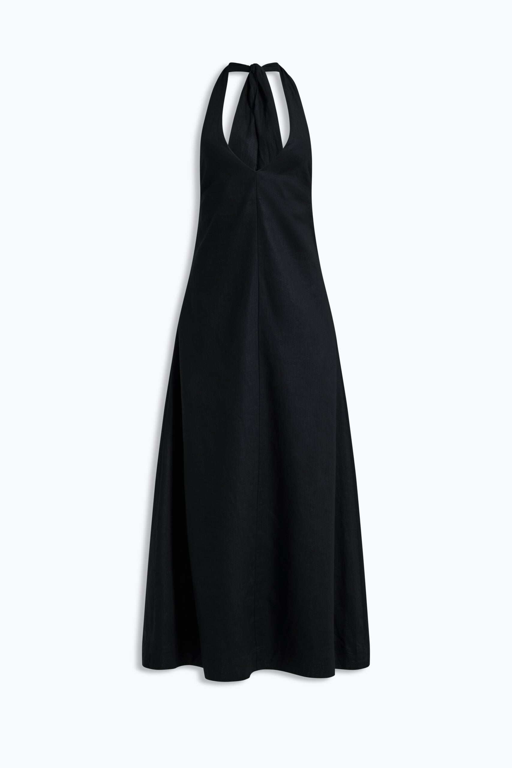 MNAJE300826190239115_2 Aje Corine Linen Halter Dress - Image 2