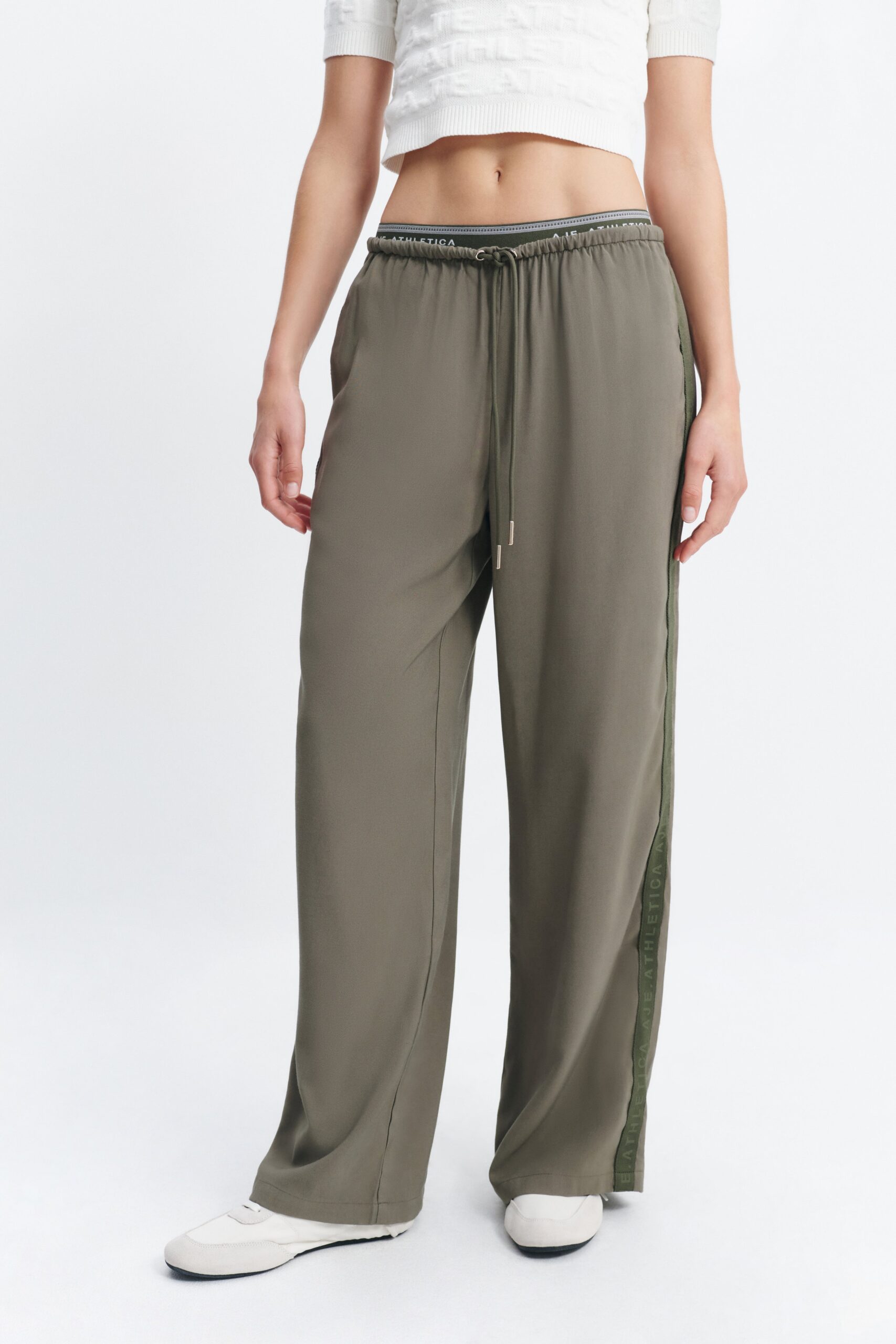 MNAJE300826190239116_3 Aje Contrast Waistband Pant - Image 3